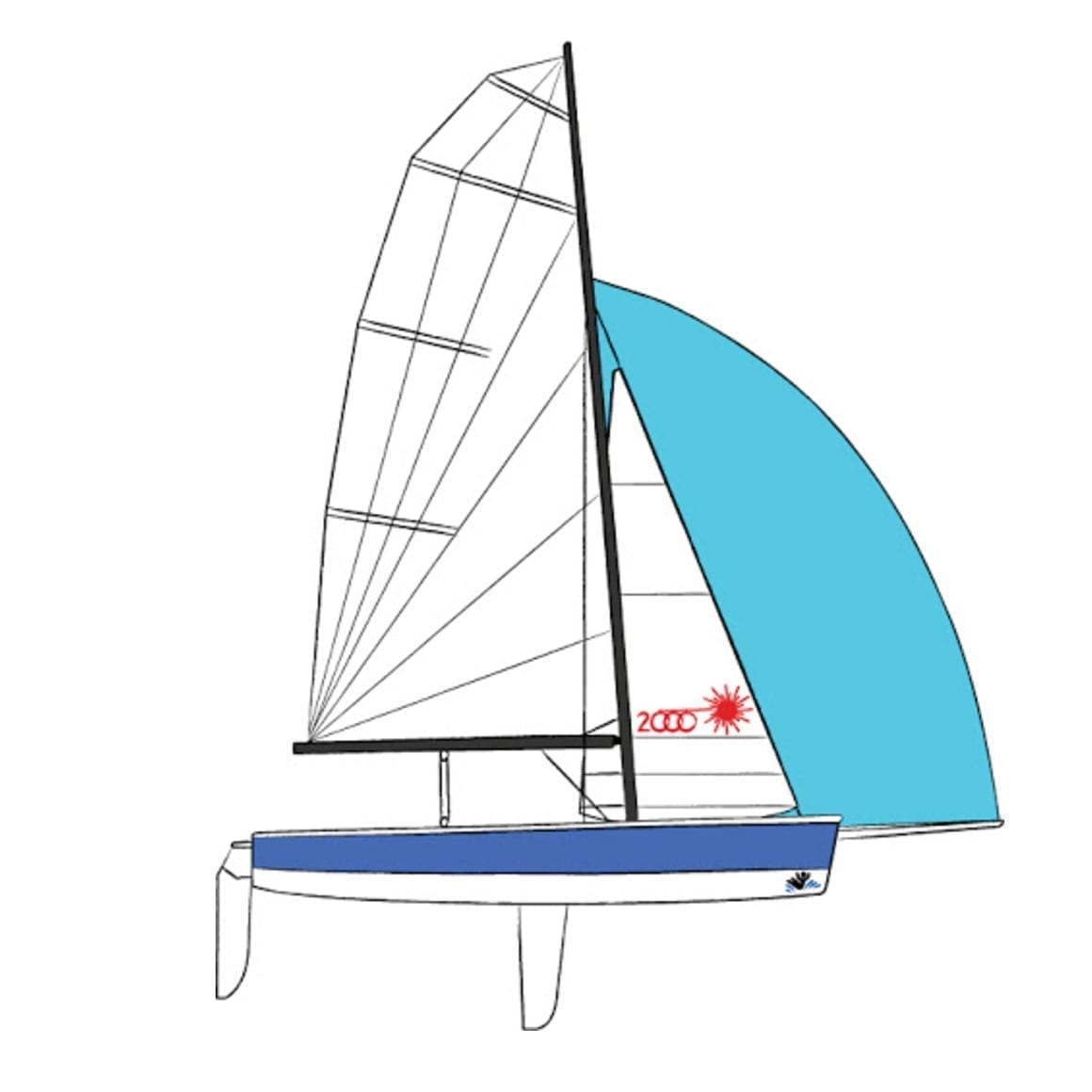 RS 2000帆船